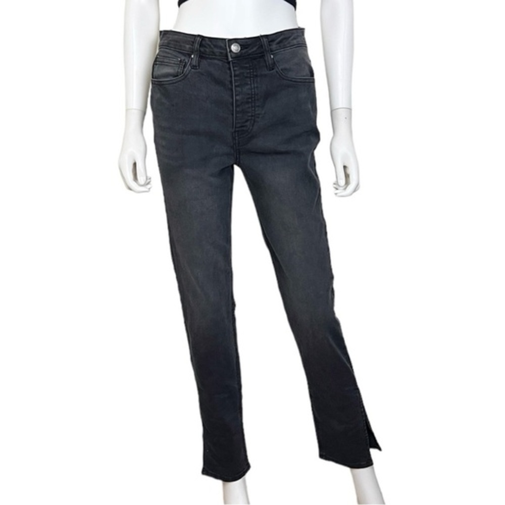 Indigo Rising High Rise Slim Straight Jeans - sz 27 - Picture 4 of 8